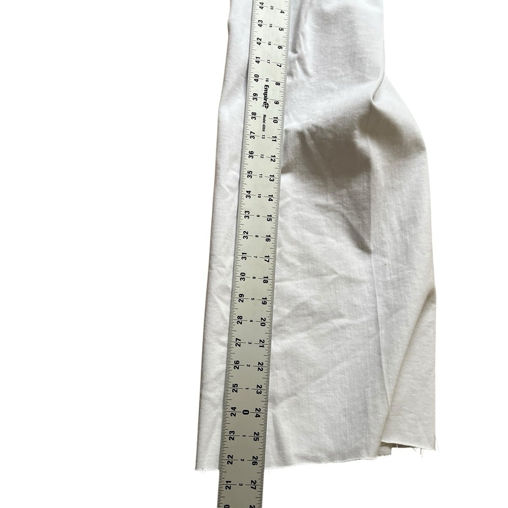 Madewell Flared Wide Leg‎ Jeans White High Rise Womens Size 29 NEW - Picture 4 of 5
